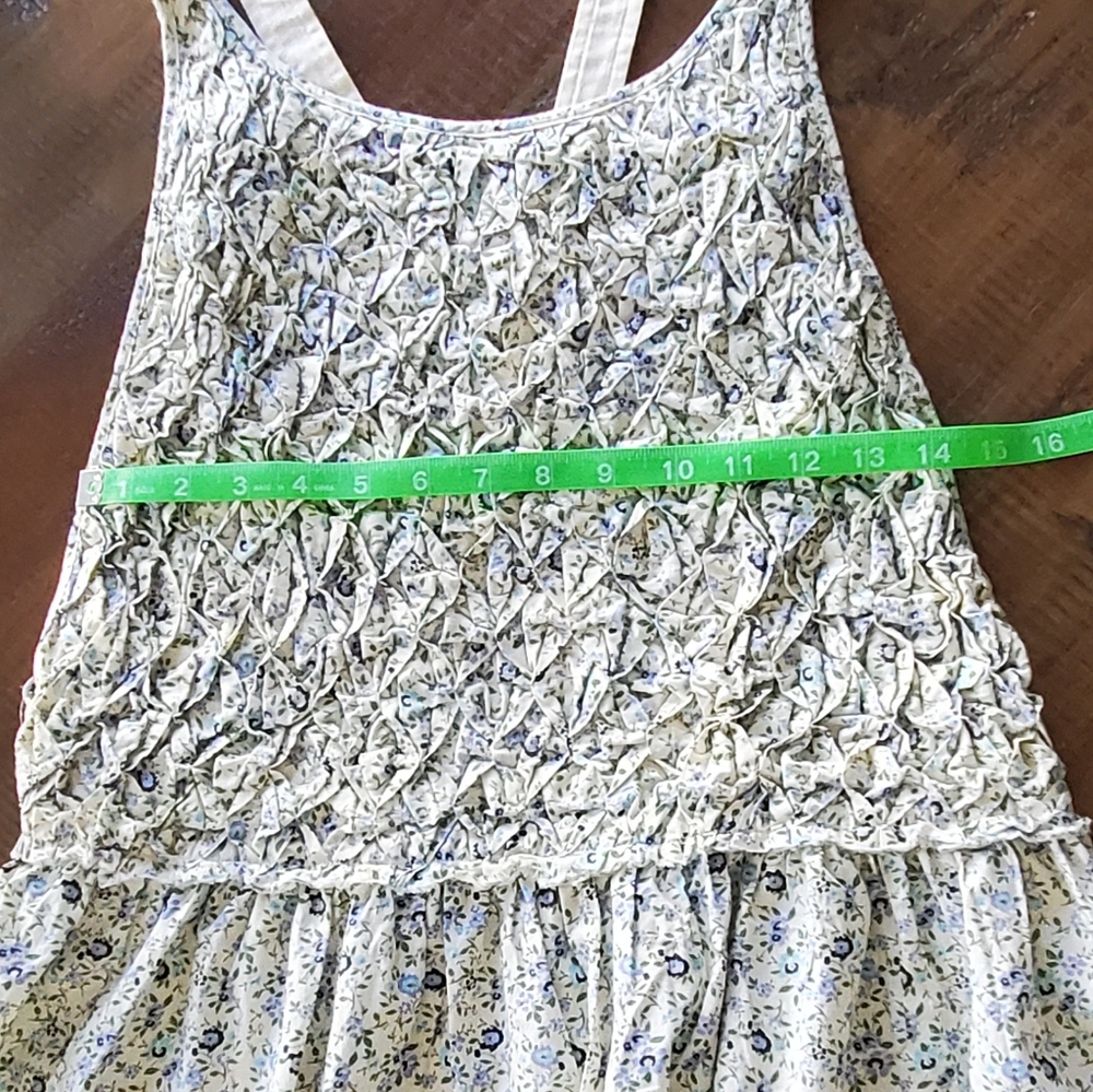 Free People Petunia Mini Overall Dress, Purple Floral, Size Large, NWT - Picture 13 of 16